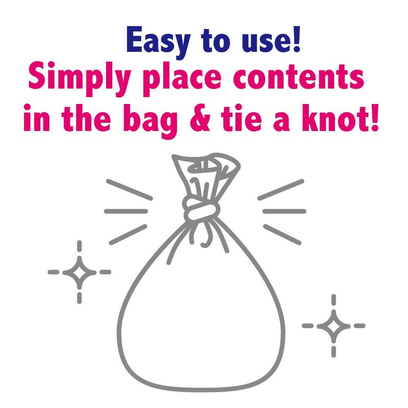 BOS Home & Food Small Trash Bags[Size S, Color White] (Pack of 1) - Image 4